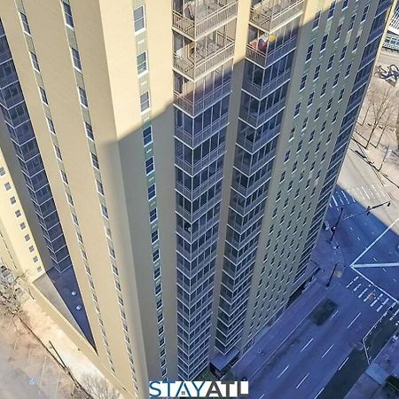 High Rise Downtown Condo With Skyline View Atlanta Exterior foto